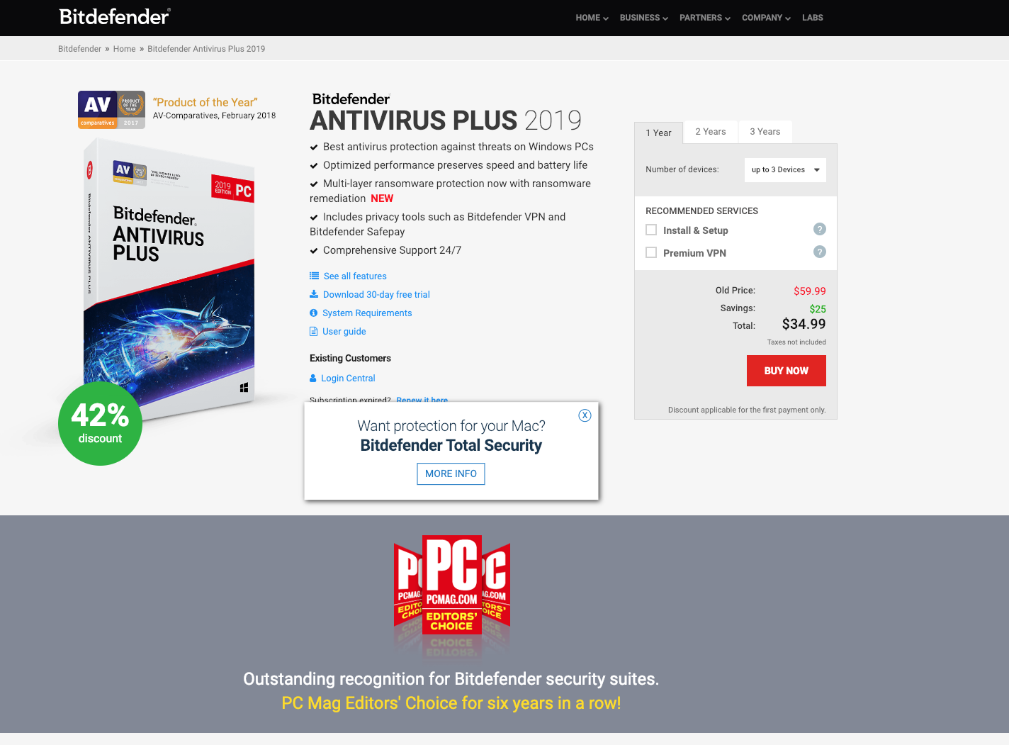 pc tools iantivirus for mac review